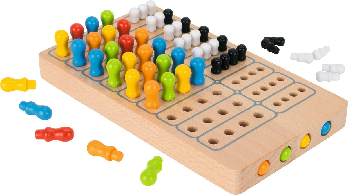 Master Logic Codespiel aus Holz, 21 cm lang