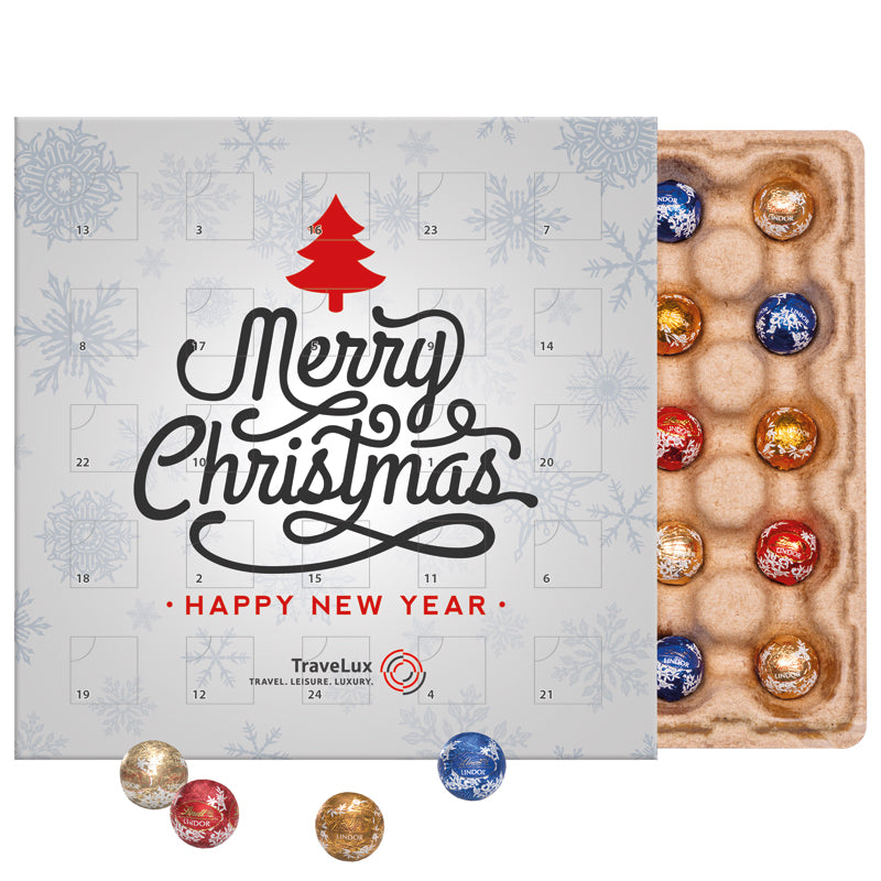 Minikugel Adventskalender, Papierblister