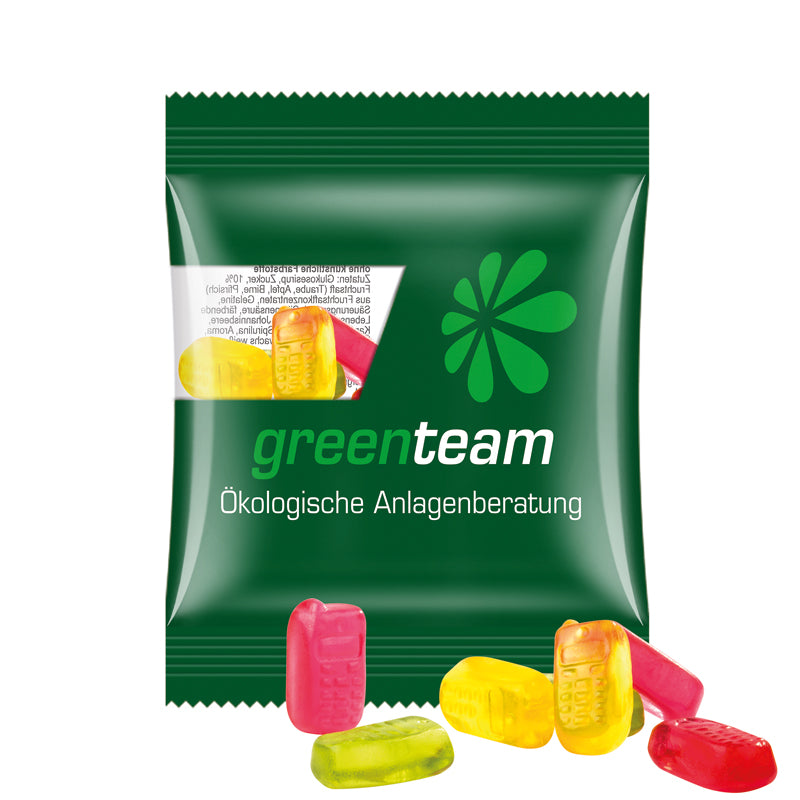 Minitüte 12 g Trolli Fruchtgummi Bärchen mit Logo