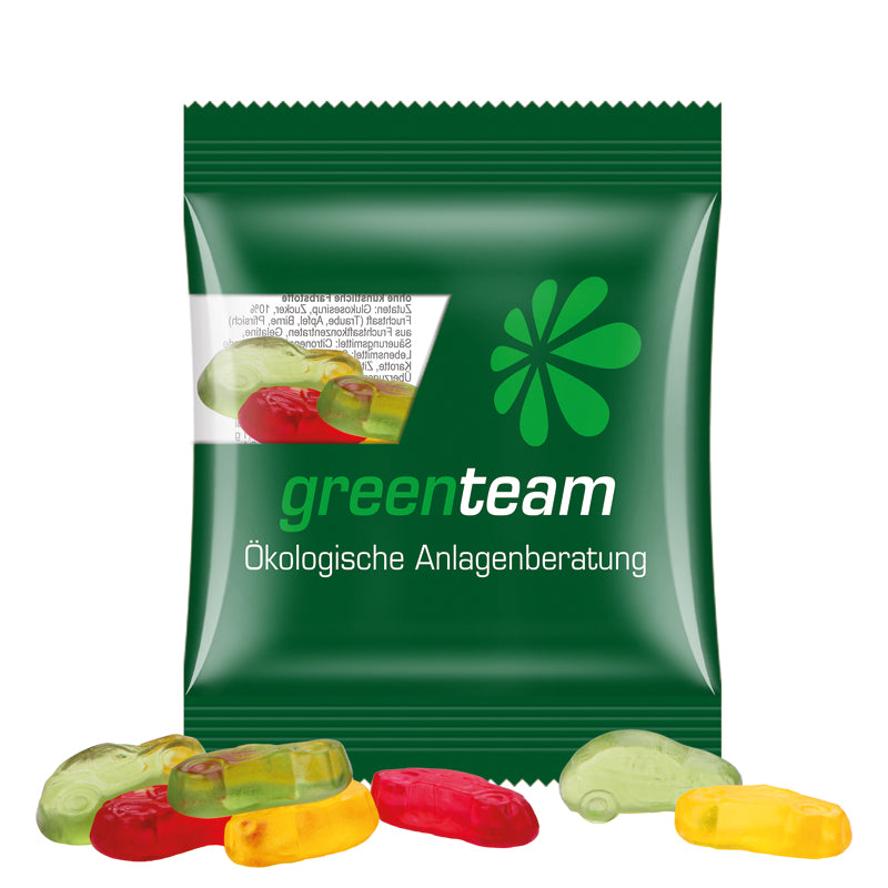 Minitüte 12 g Trolli Fruchtgummi Bärchen mit Logo