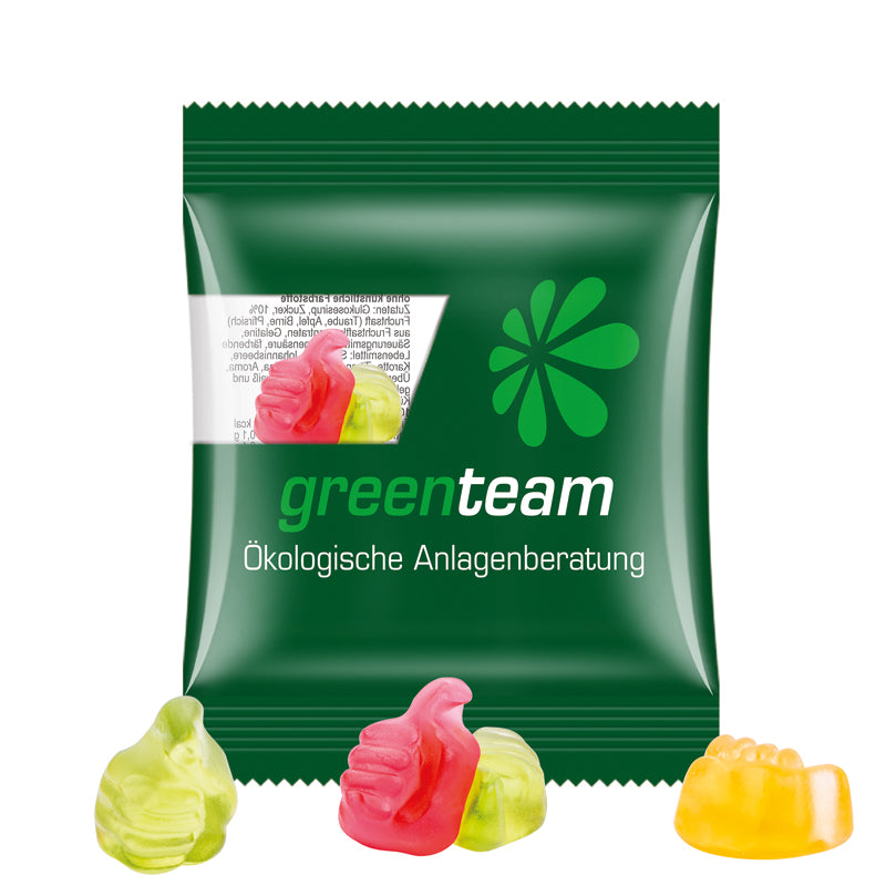 Minitüte 12 g Trolli Fruchtgummi Bärchen mit Logo
