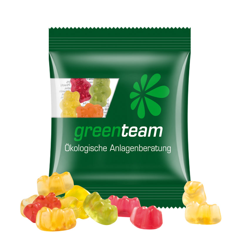 Minitüte 12 g Trolli Fruchtgummi Bärchen mit Logo