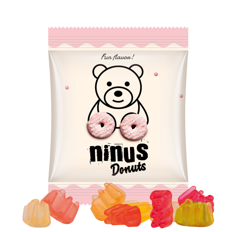 Minitüte 12 g Trolli Fruchtgummi Bärchen mit Logo