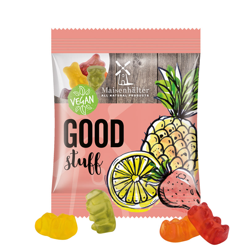 Minitüte 12 g Trolli Fruchtgummi Bärchen mit Logo