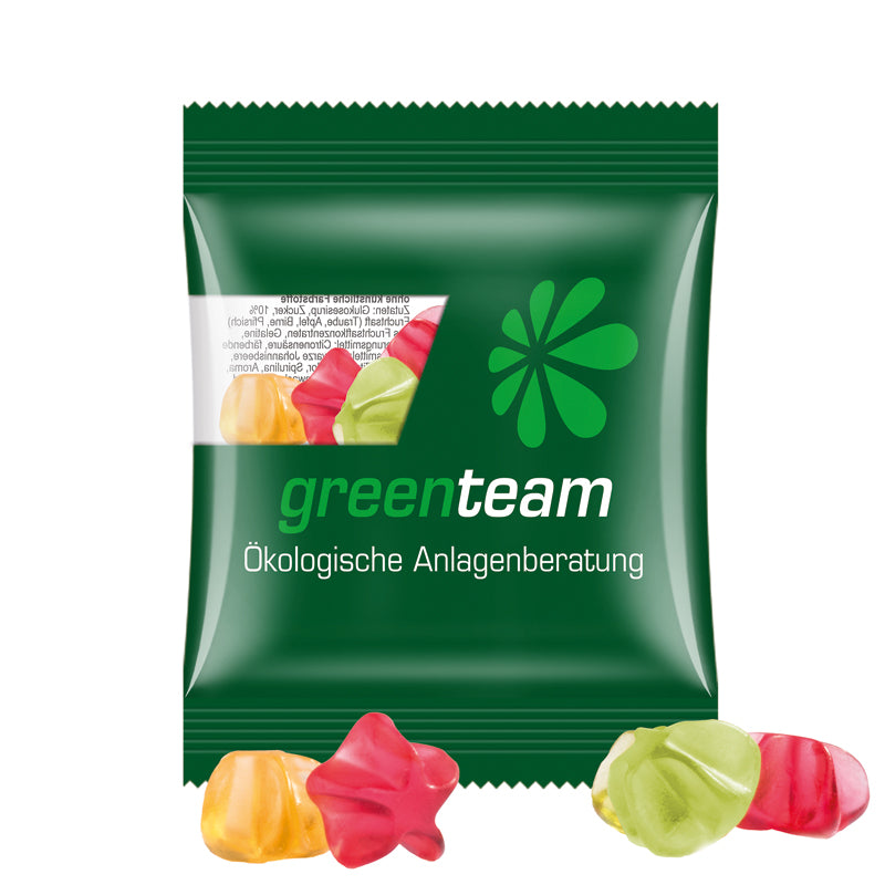 Minitüte 12 g Trolli Fruchtgummi Bärchen mit Logo