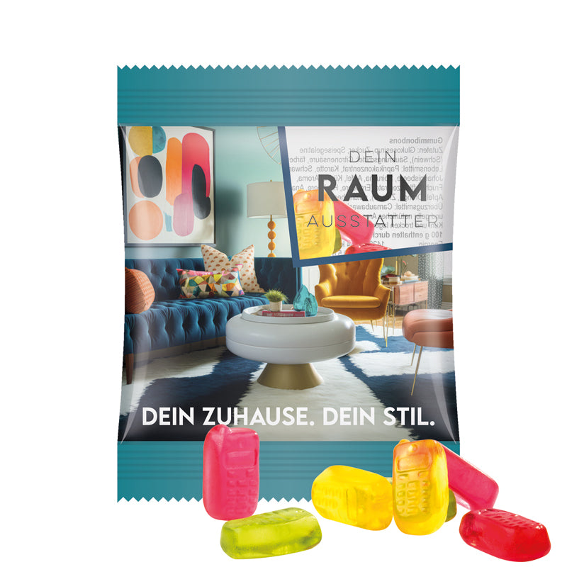 Minitüte 12 g Trolli vegane Fruchtgummi Bärchen