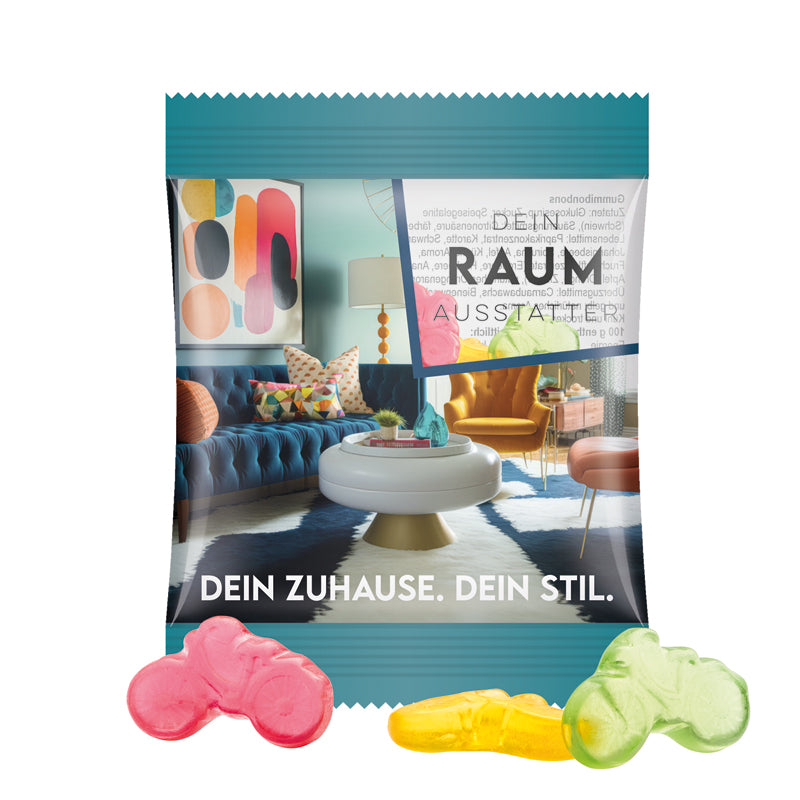 Minitüte 12 g Trolli vegane Fruchtgummi Bärchen