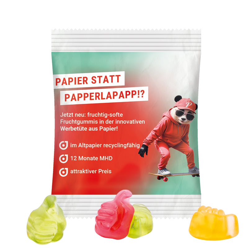 Minitüte 12 g Trolli vegane Fruchtgummi Bärchen