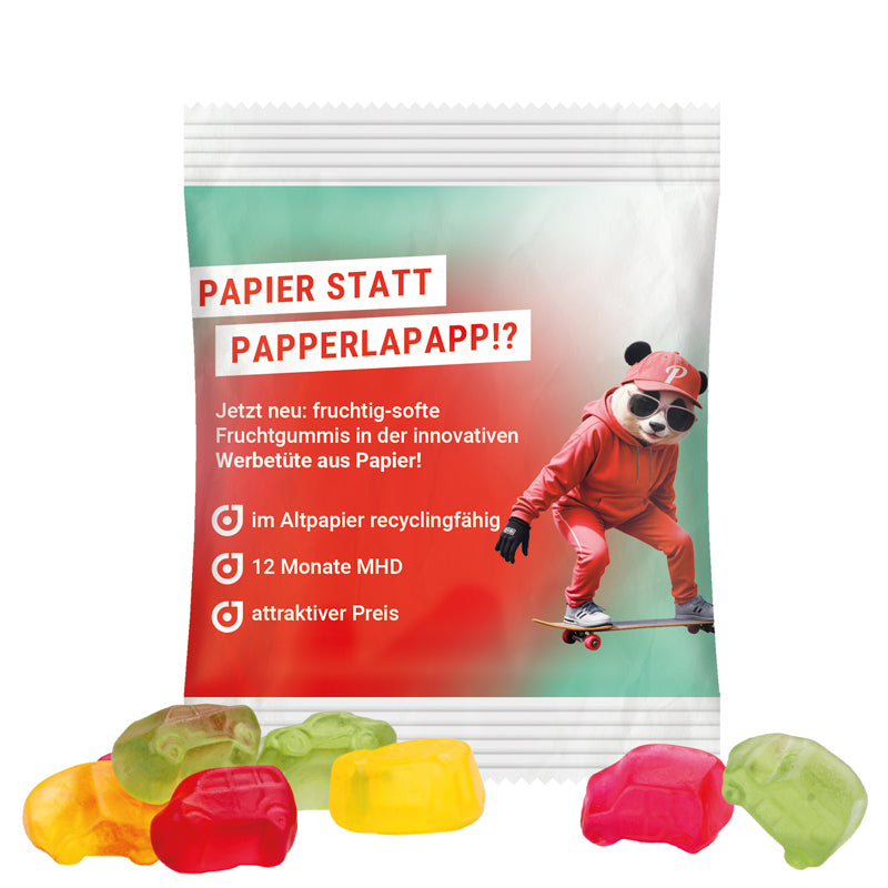 Minitüte 12 g Trolli vegane Fruchtgummi Bärchen