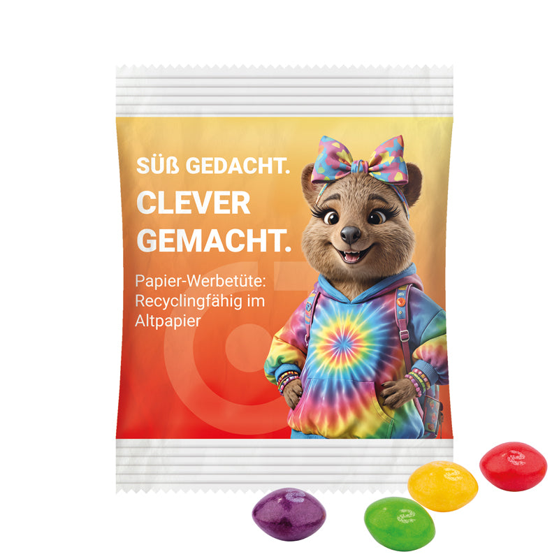 Minitüte 12 g Trolli vegane Fruchtgummi Bärchen