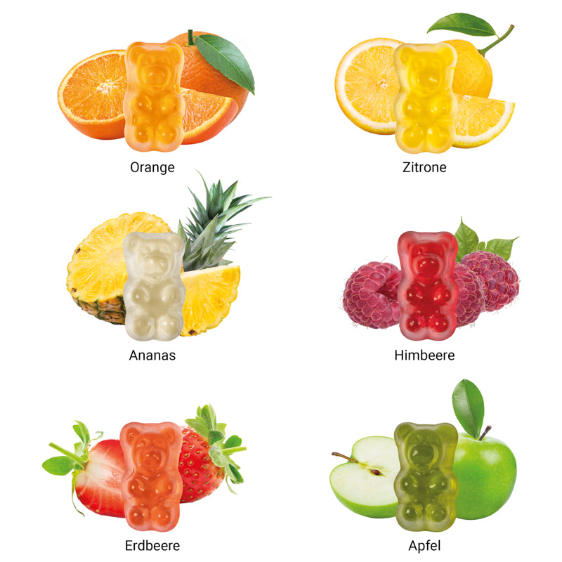 Minitüte 12 g Trolli vegane Fruchtgummi Bärchen