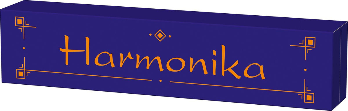 Mundharmonika mit 20 Tönen, 15,5 cm lang – Detail