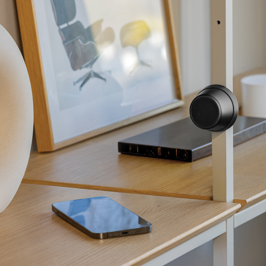 Nivio magnetischer 5W-Speaker aus RCS recyceltem Aluminium