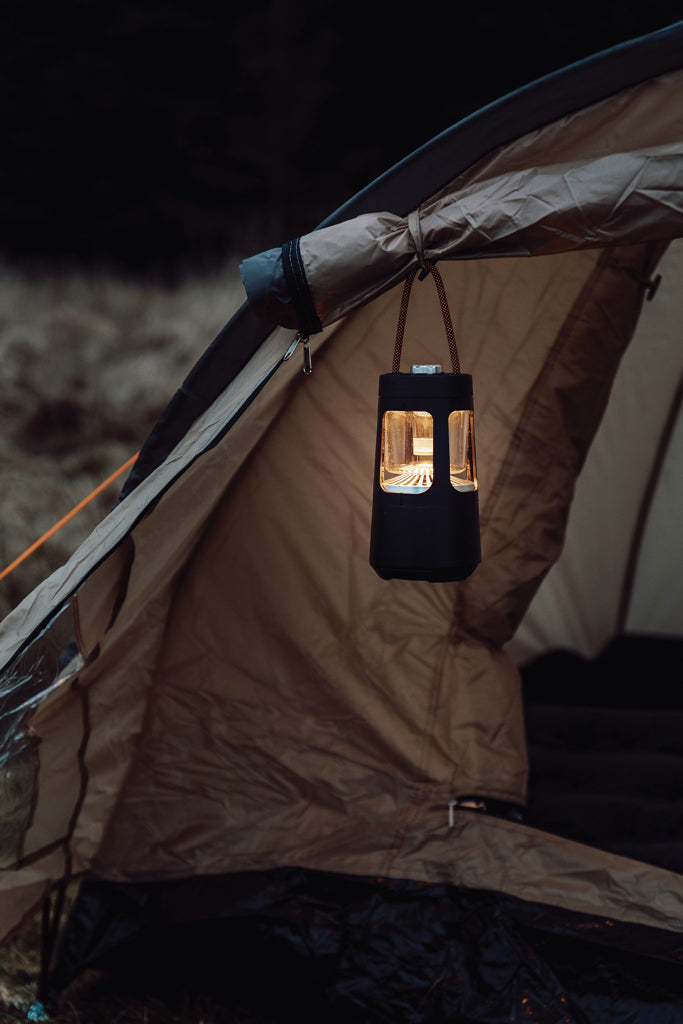 Nordic Drift Everest IPX4 Campingleuchte mit 10W-Lautspeaker