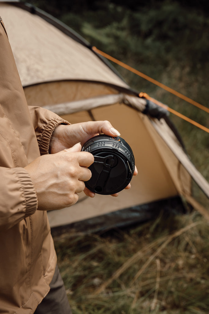 Nordic Drift Everest tragbare RCS Campinglaterne mit Kurbel