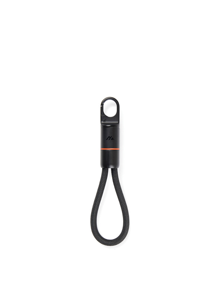 Nordic Drift Everest USB-C 60W-Schnellladekabel m. Karabiner