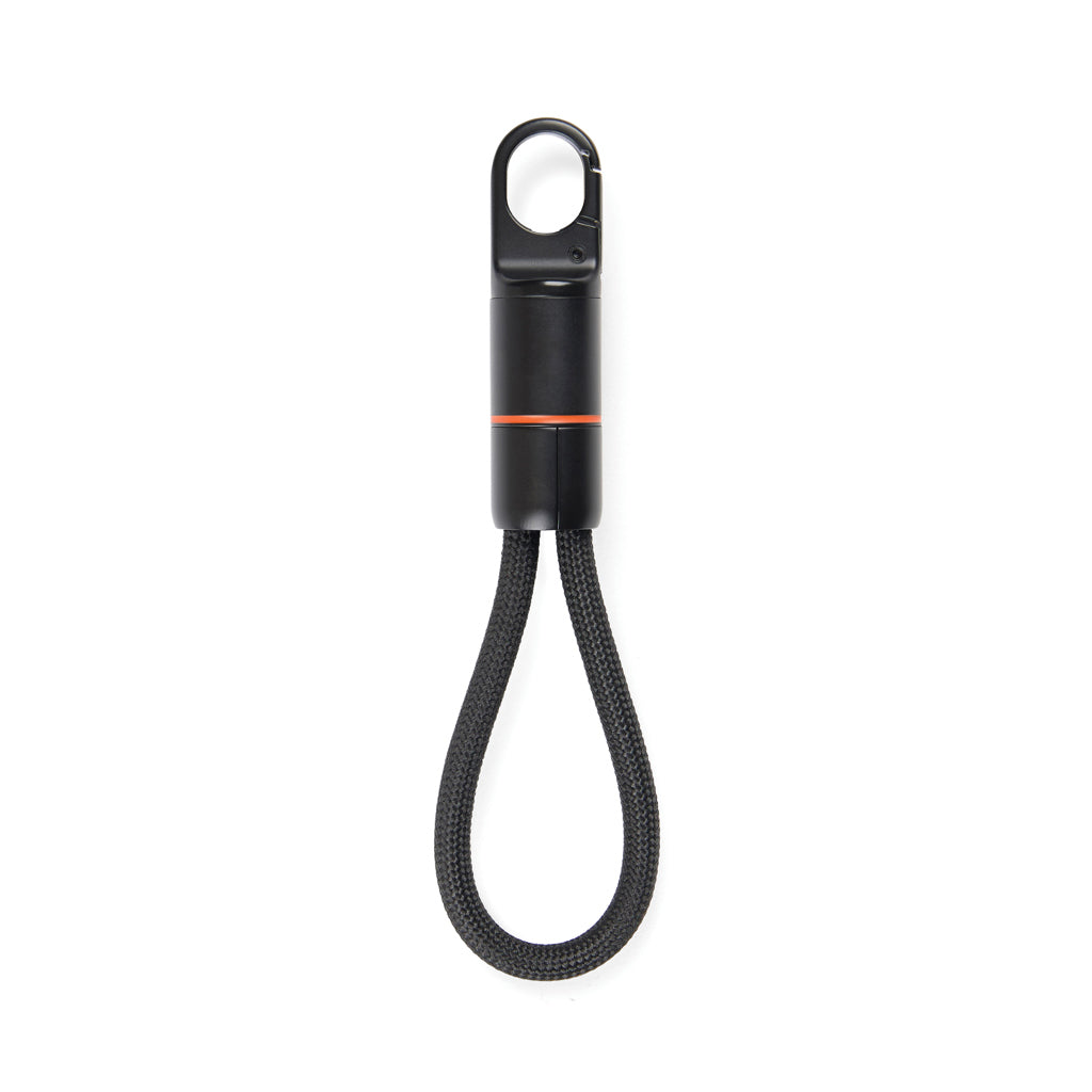 Nordic Drift Everest USB-C 60W-Schnellladekabel m. Karabiner