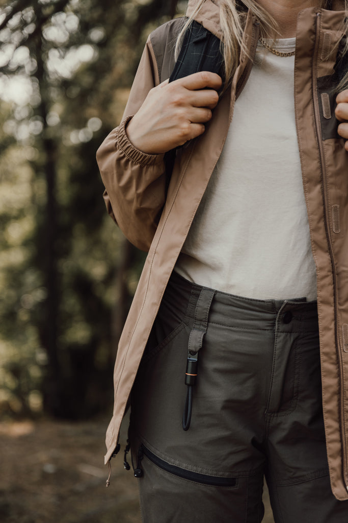Nordic Drift Everest USB-C 60W-Schnellladekabel m. Karabiner