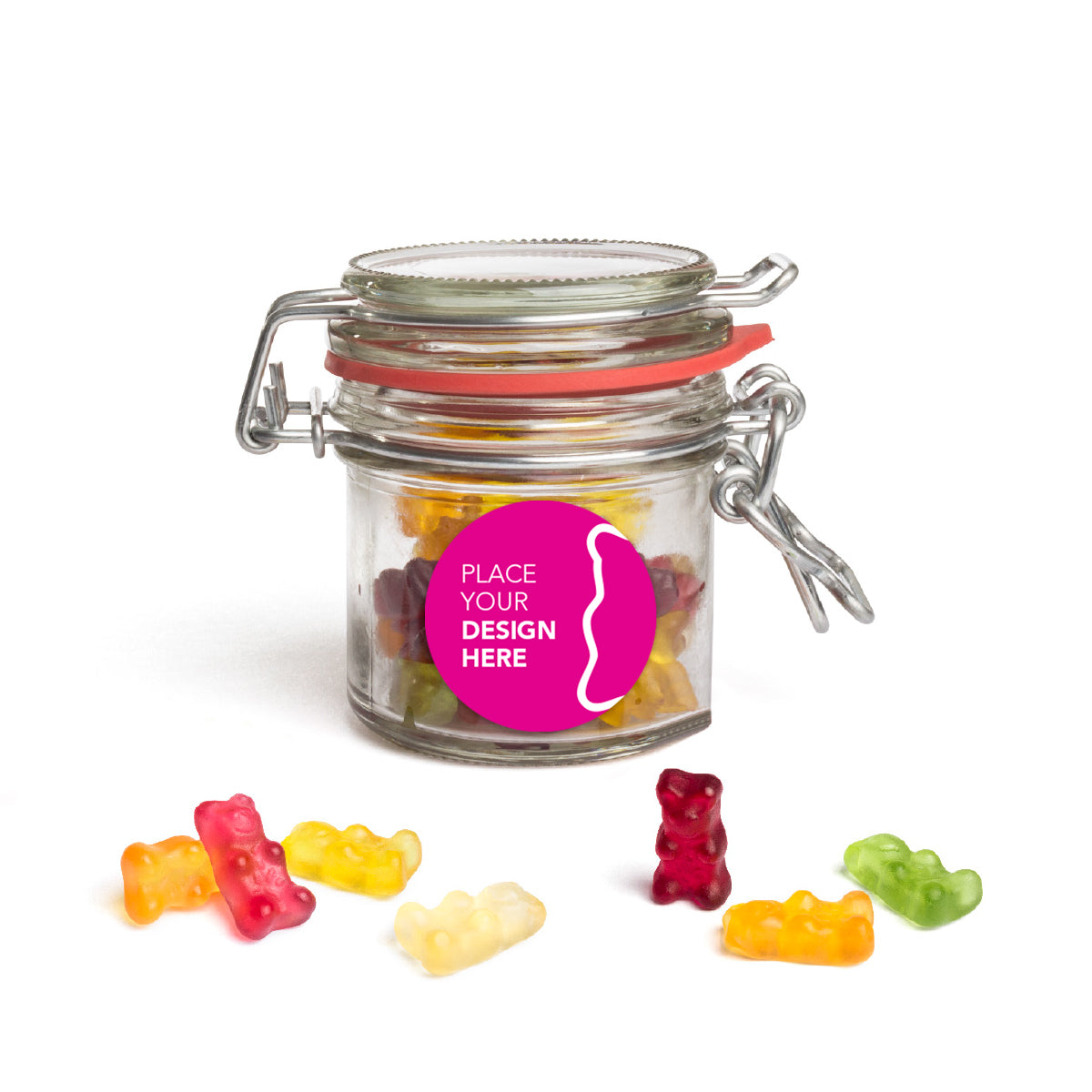 Nostalgie Glas Fruchtgummi