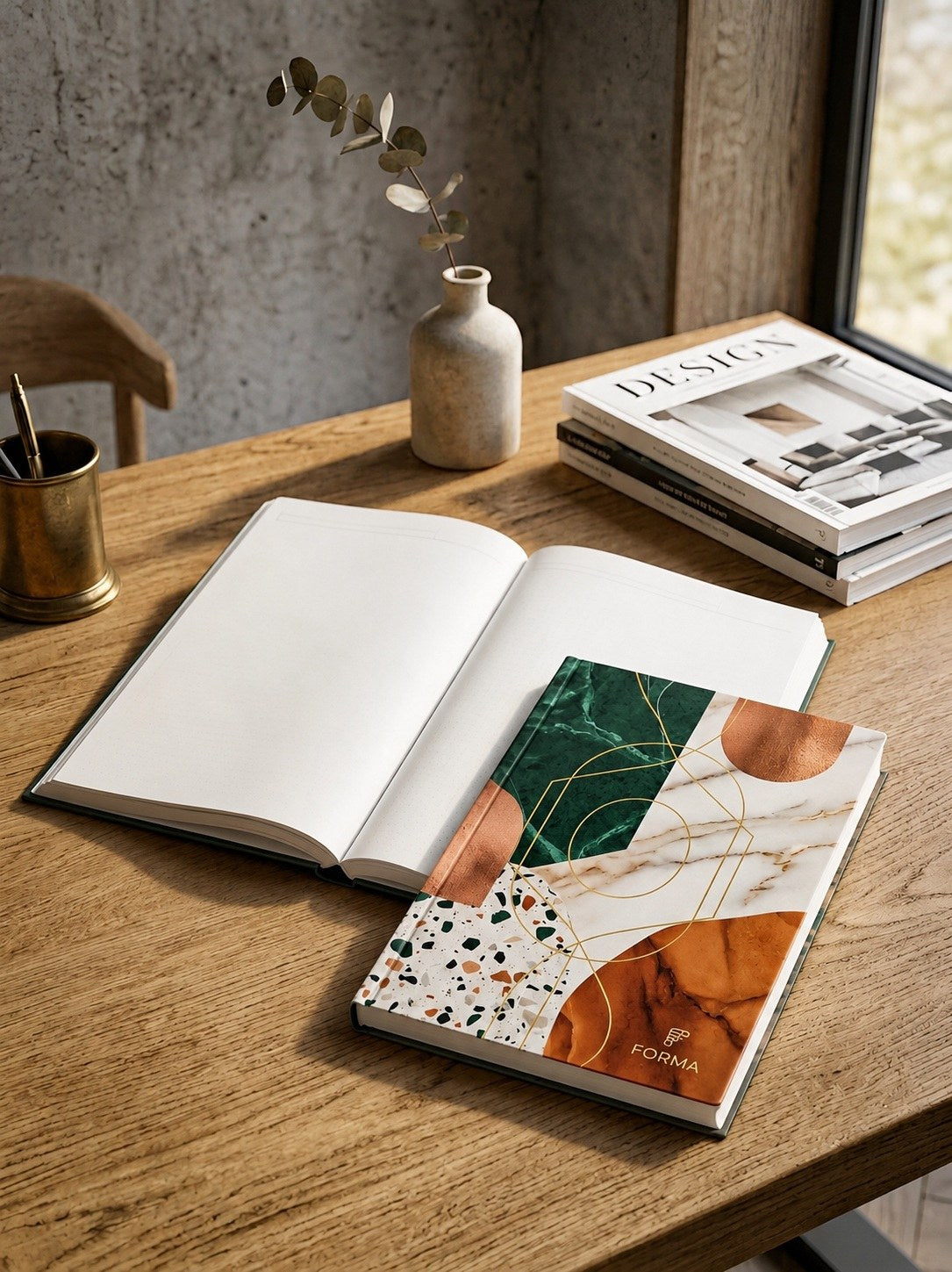 Notizbuch A5 Hardcover mit Wunschcover
