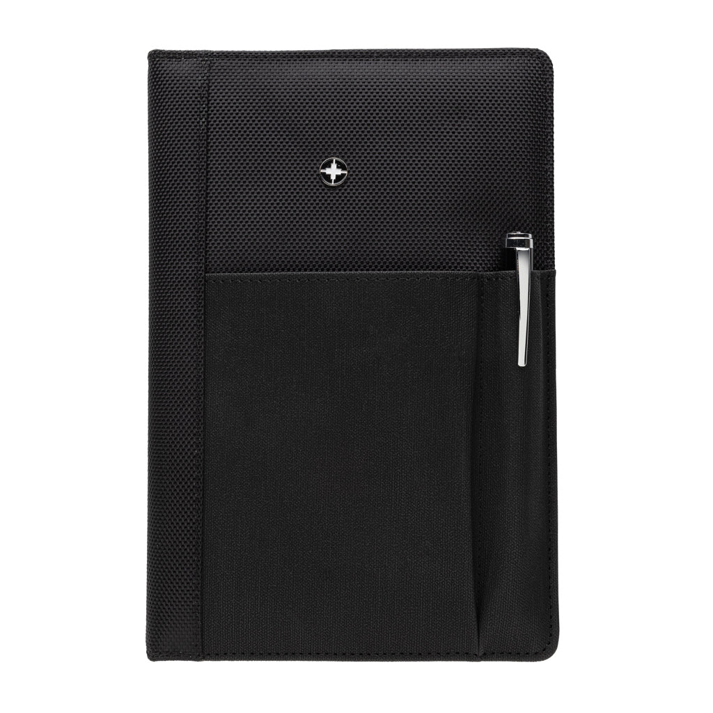 Notizbuch und Stift