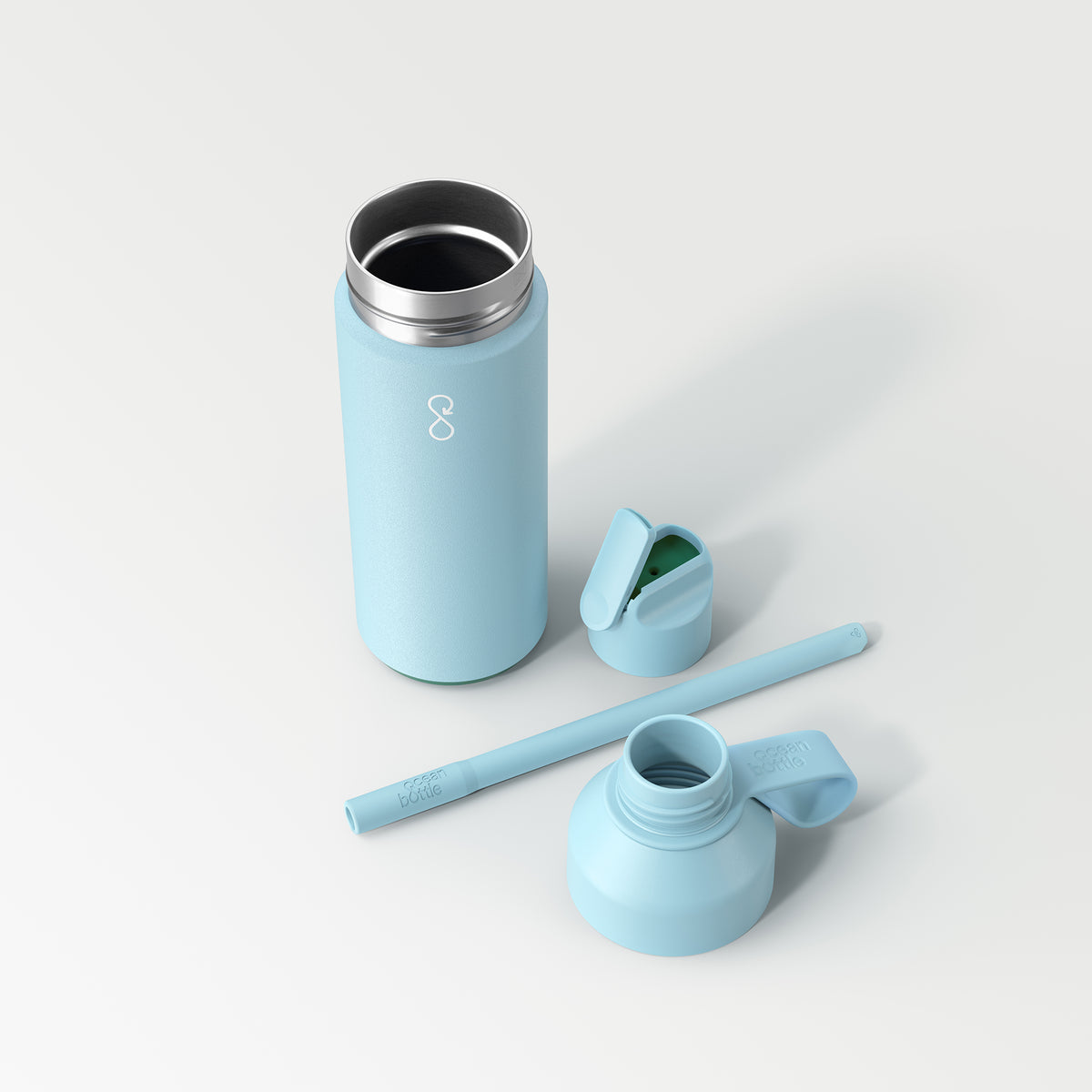 B-Corp zertifizierte Werbemittel - Ocean Bottle GO Thermosflasche