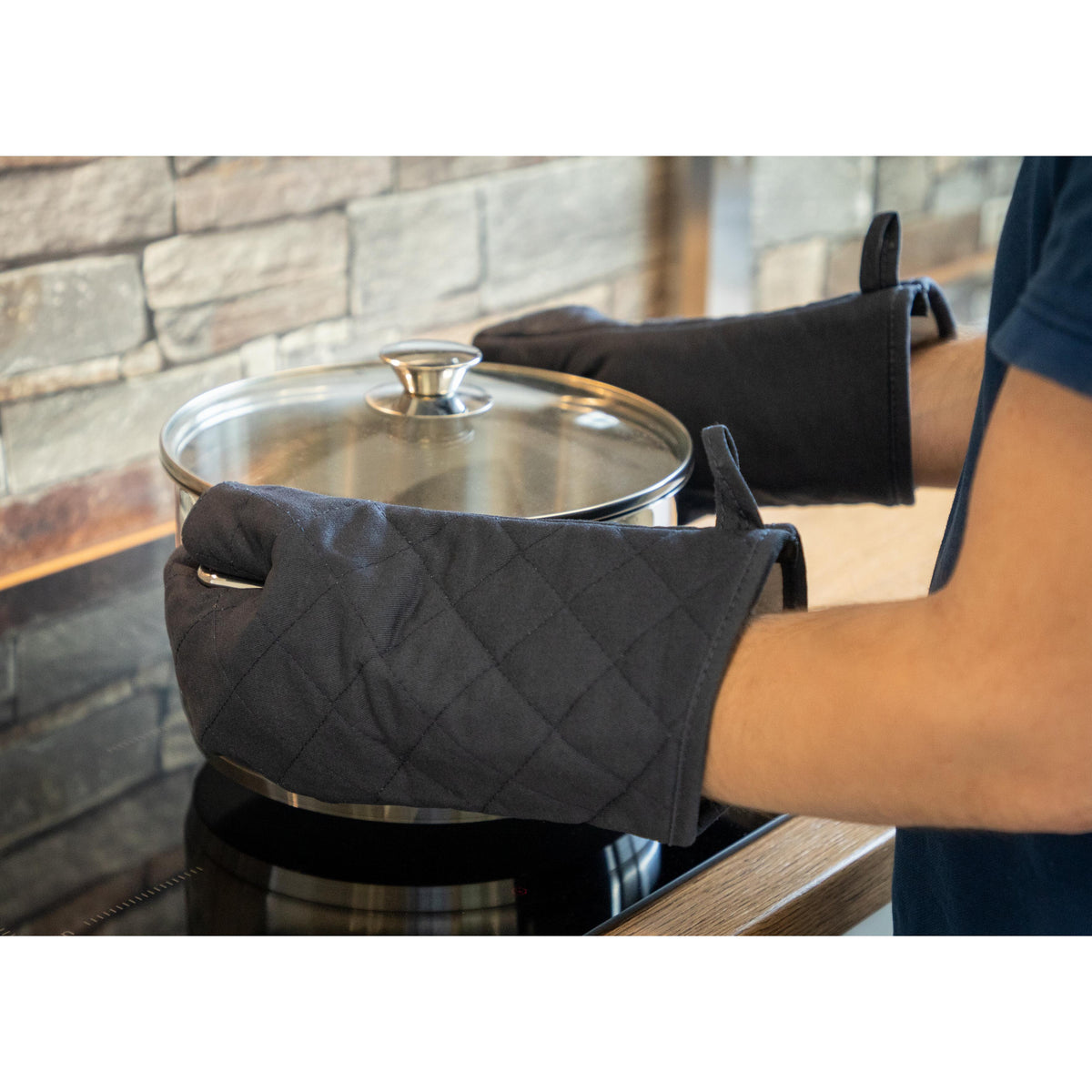 Ofenhandschuh „Heat resistant“, 2er Set