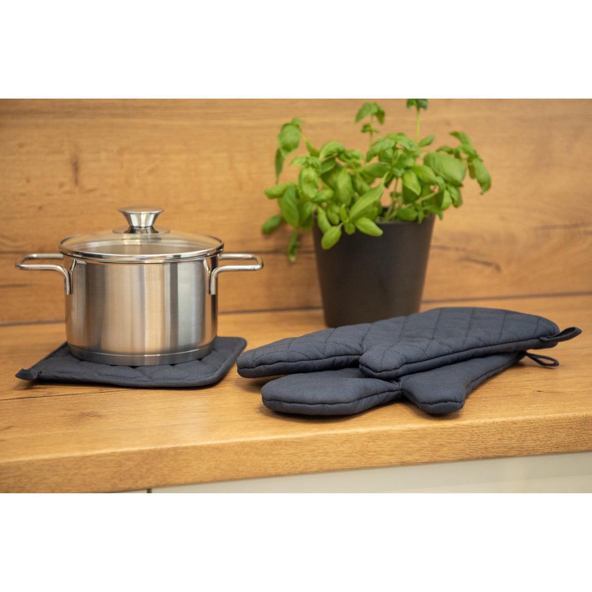 Ofenhandschuh „Heat resistant“, 2er Set