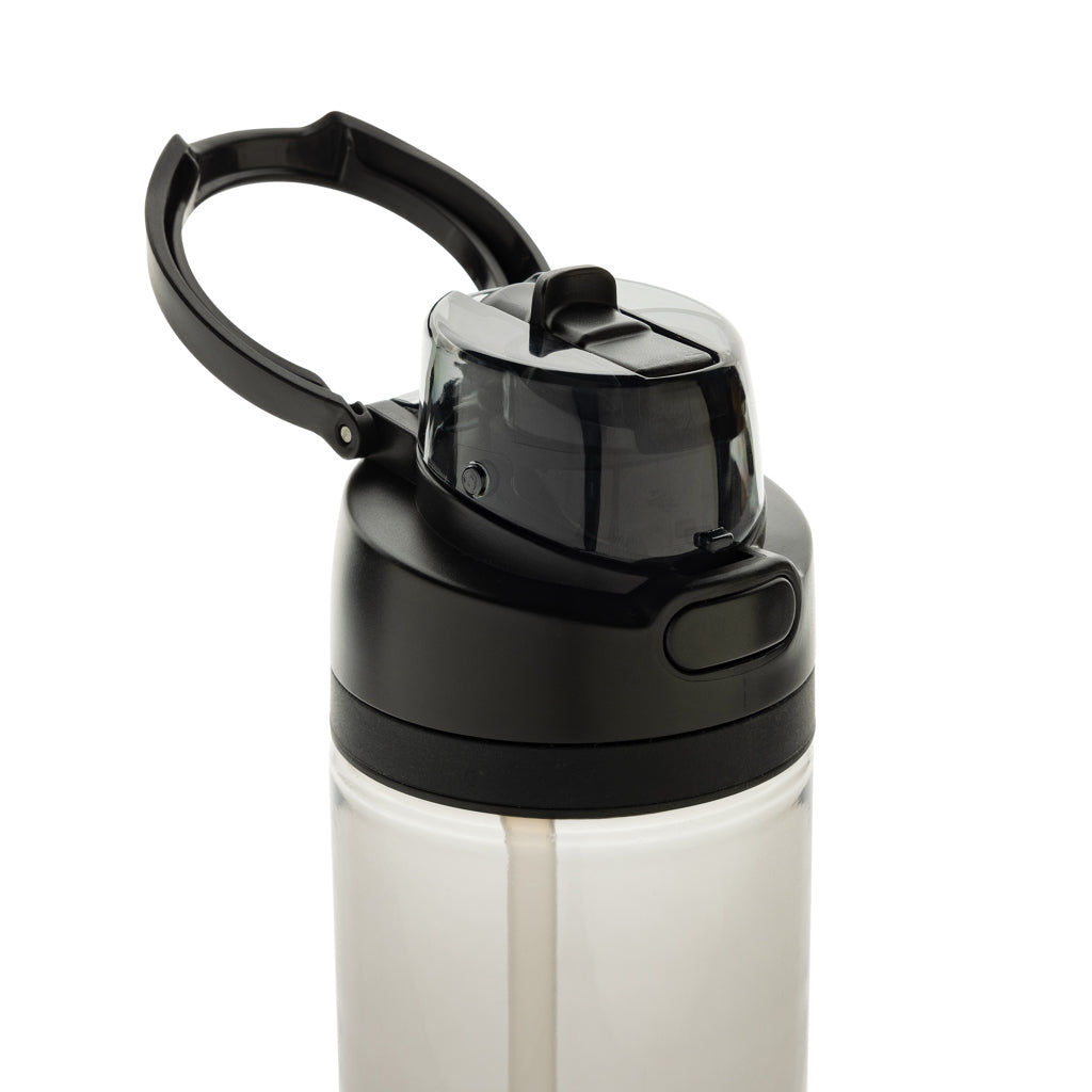 Omni Sip Wasserflasche 800ml aus RCS RPET – schwarz