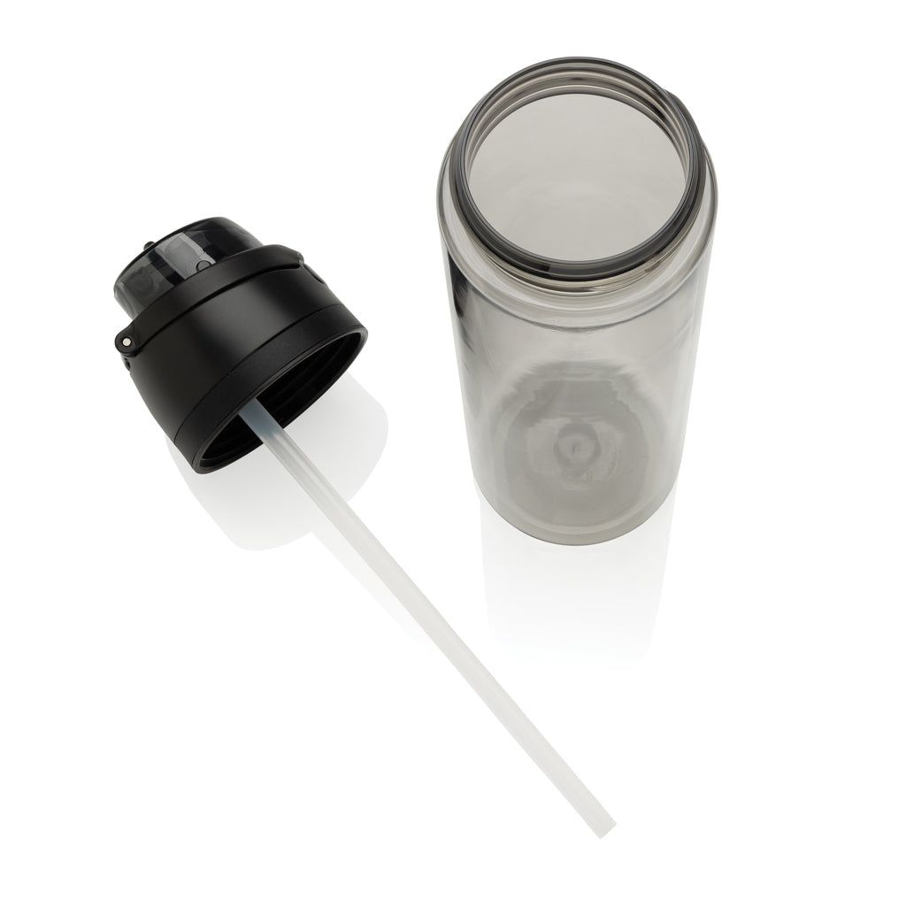 Omni Sip Wasserflasche 800ml aus RCS RPET – schwarz