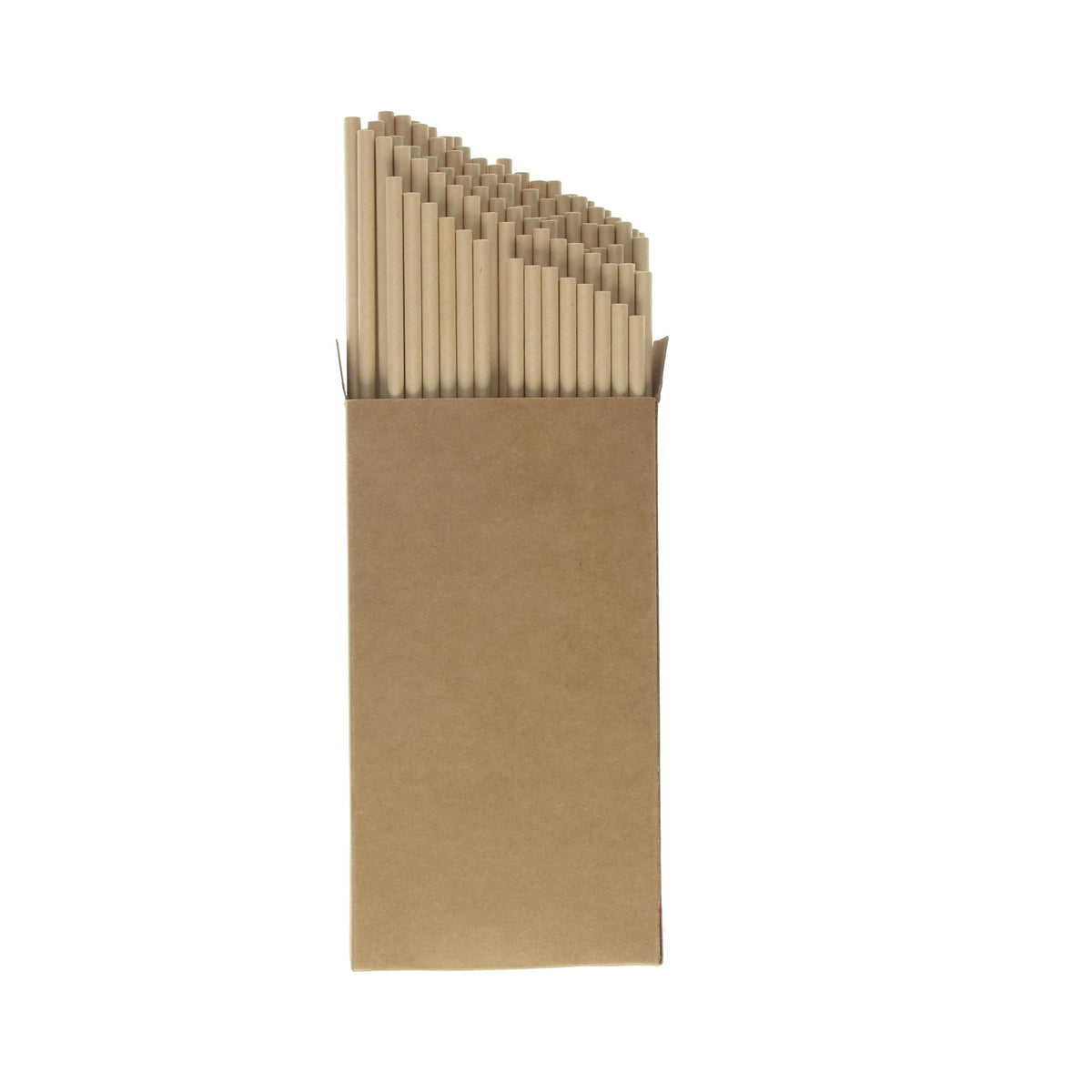 Papierstrohhalm 100er Set – Braun