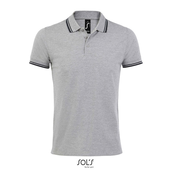 Grey Melange/ French Navy