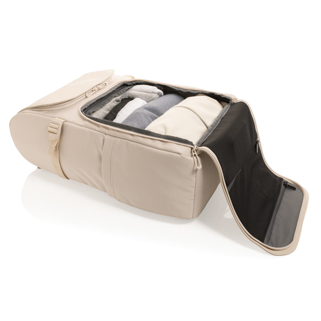 Pascal AWARE™ RPET Deluxe Weekend Rucksack – beige