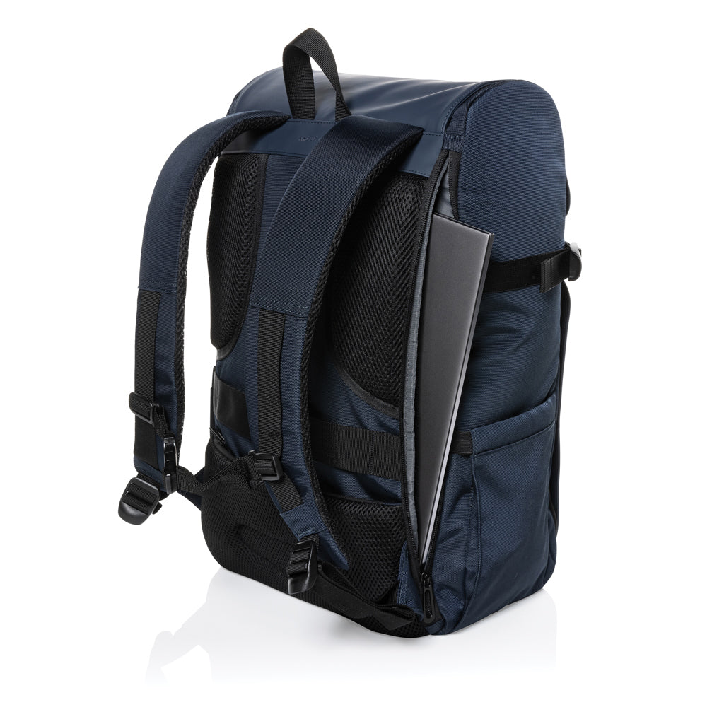 Pascal AWARE™ RPET Deluxe Weekend Rucksack – navy blau