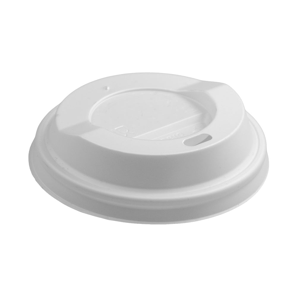 PE Deckel für Becher weiß, 80 mm
