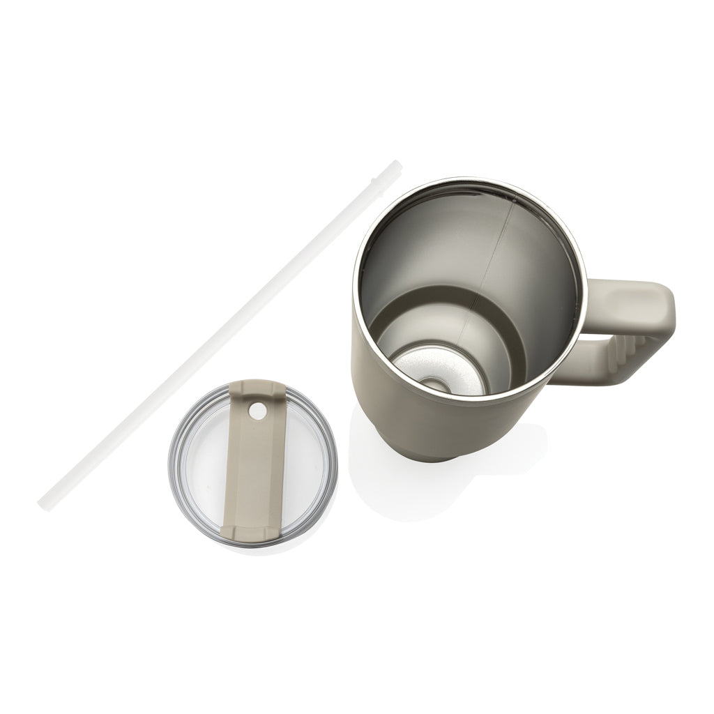 Peakflow Becher aus RCS recyceltem Stainless Steel 1200ml – warm brown