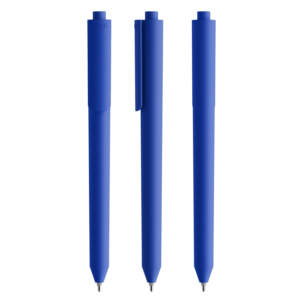 Pigra P03 Druckkugelschreiber Soft Touch – Dunkelblau R901