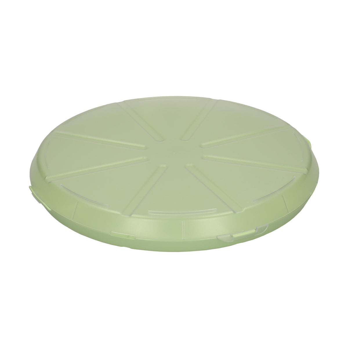 Pizzabox „ToGo“ – Geselliges grün / Transparent