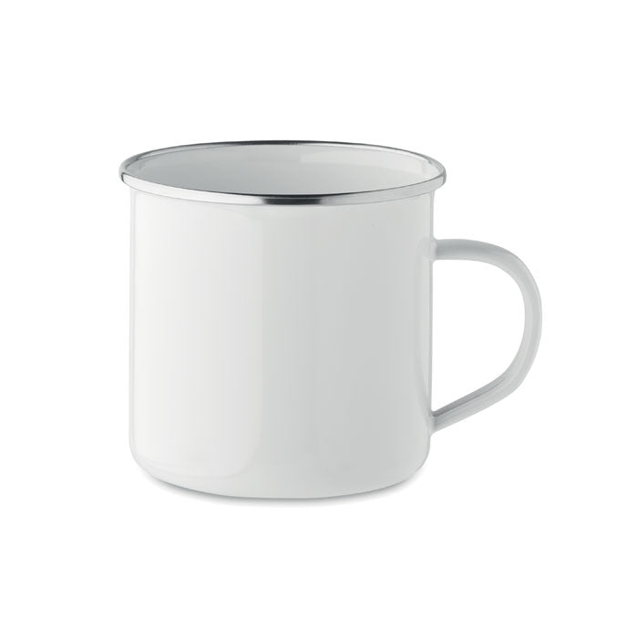 Plateado L Emaille Becher Subli 500 ml