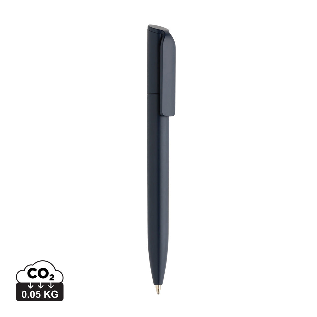 Pocketpal Mini-Pen aus GRS recyceltem ABS – navy blau