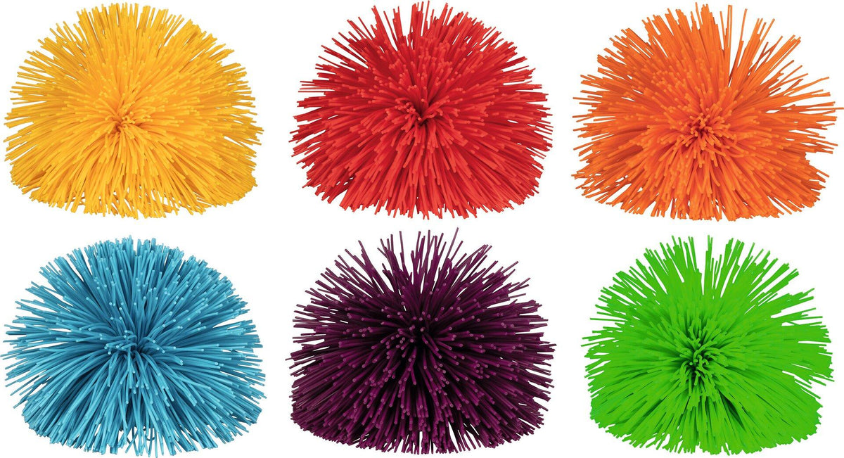 goki Pompom Ball aus Gummi in sechs Farben – Ansicht