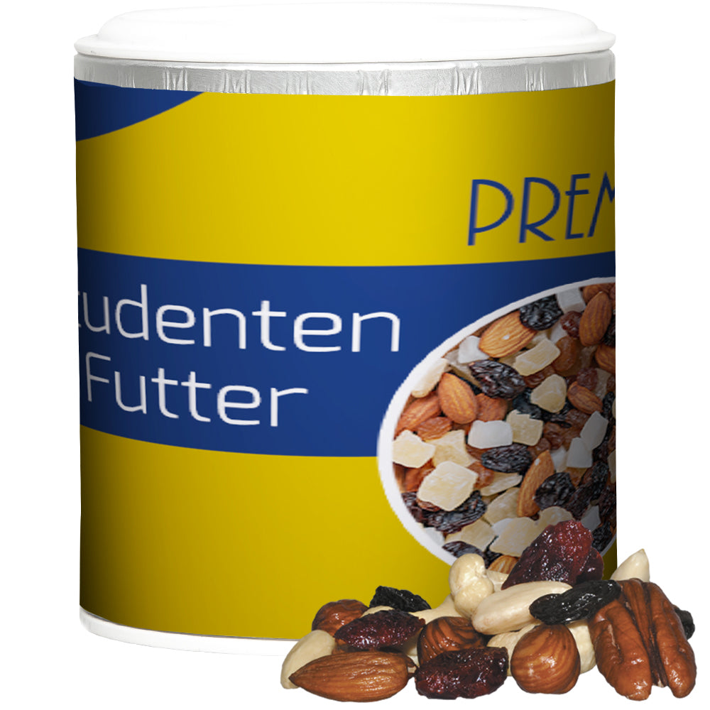 Premium Studentenfutter in der Pappdose Mini