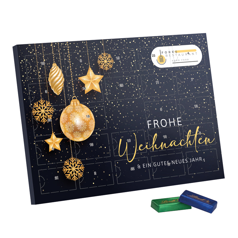 Premium Tisch Adventskalender Eco