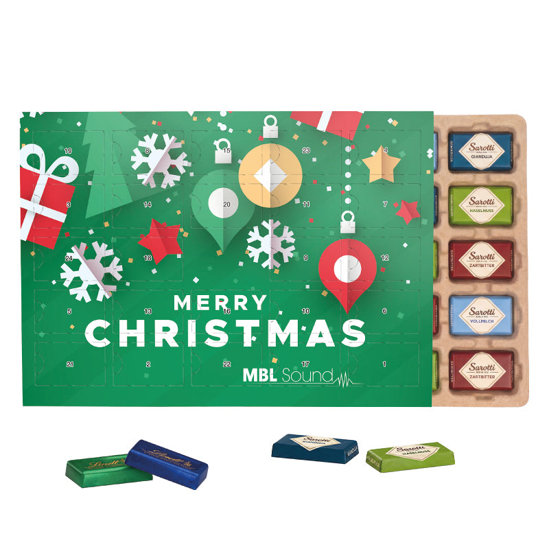 Premium Tisch Adventskalender Eco
