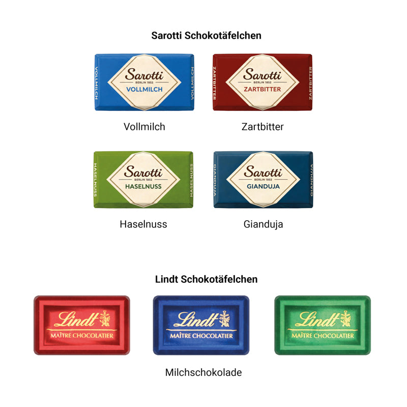 Premium Tisch Adventskalender Flip Cover Querformat