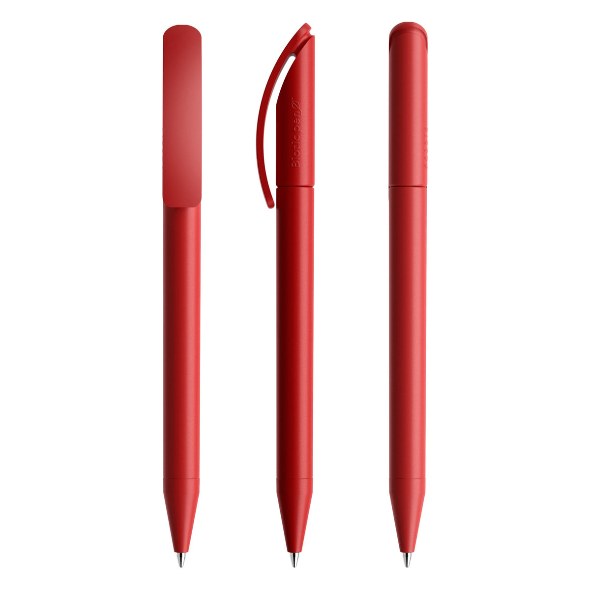 prodir DS3 Biotic Pen Drehkugelschreiber aus PLA – Feuer B21