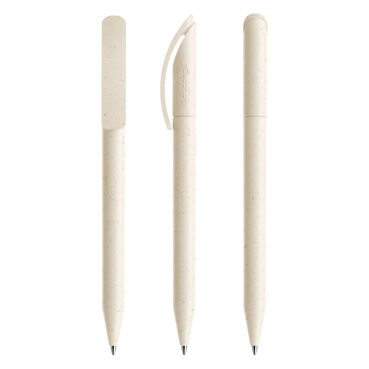 prodir DS3 Biotic Pen Drehkugelschreiber aus PLA – Sand B04