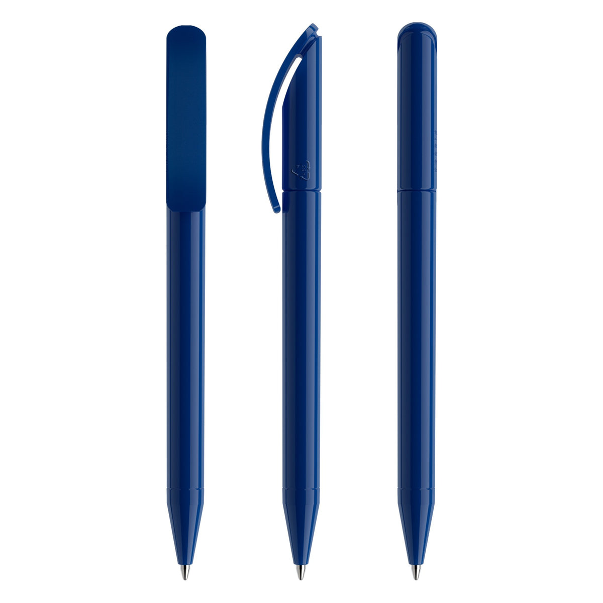 prodir DS3 Drehkugelschreiber glänzend – Blau P52