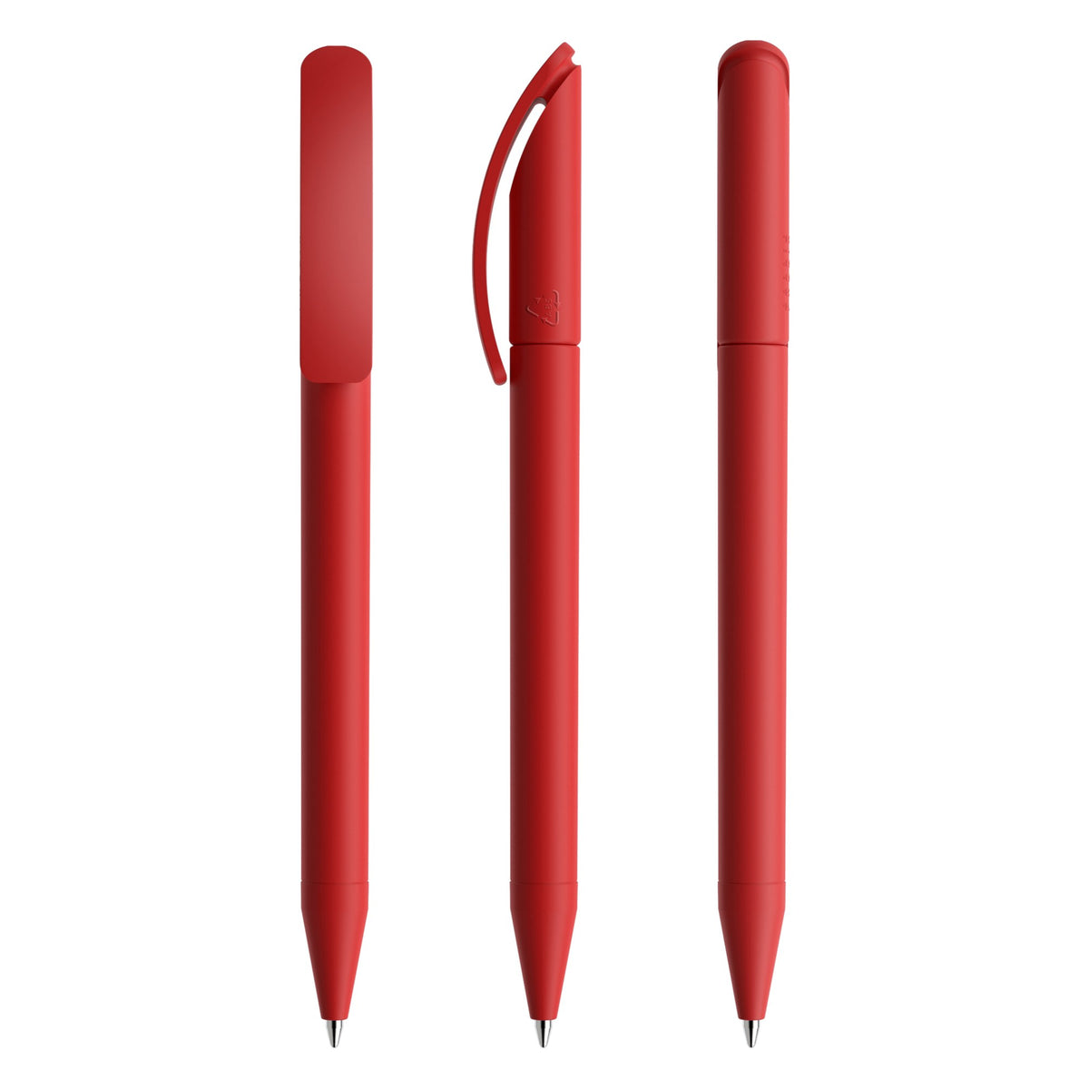 prodir DS3 Drehkugelschreiber Soft Touch – Dunkelrot R21