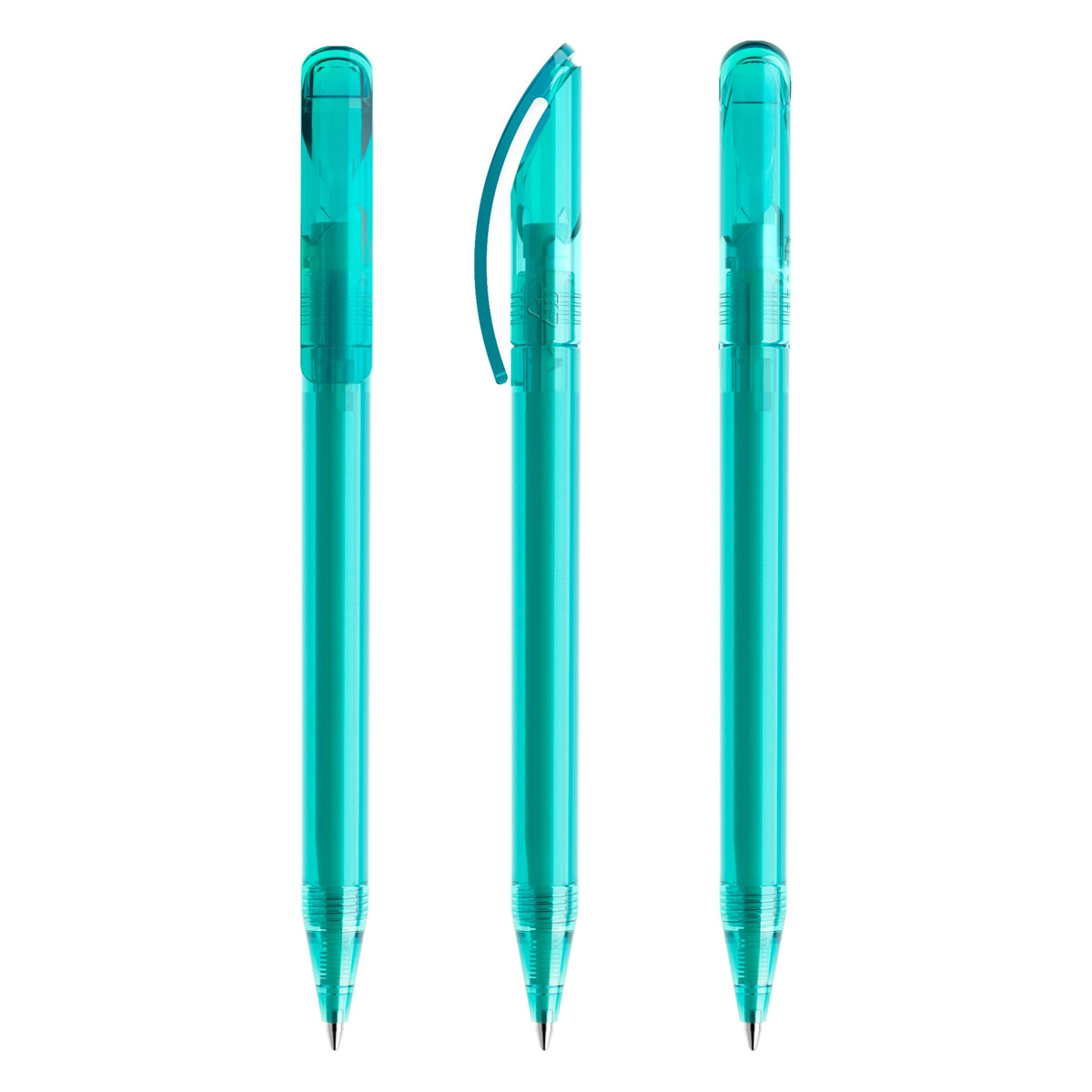 prodir DS3 Drehkugelschreiber transparent – Aqua T35